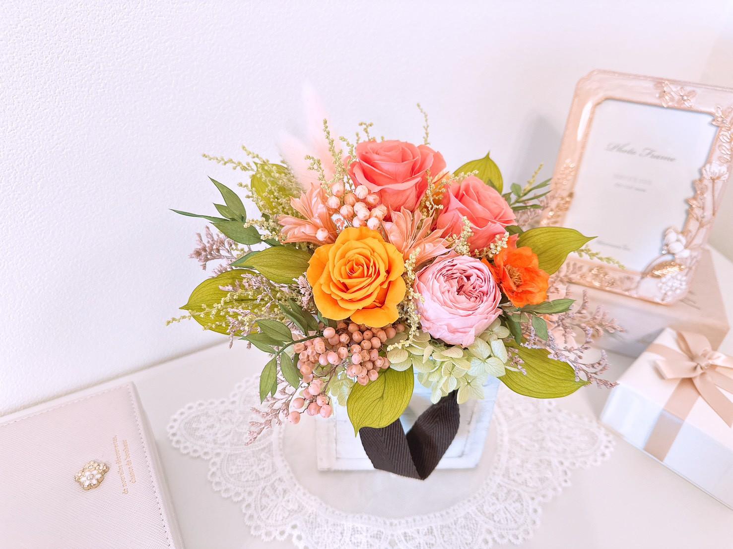 【母の日早割・早得】感謝を運ぶウッドキャリー ウッドボックス ギフト 結婚 記念日 新築 出産 長寿 祝い 春色 限定色 | 9枚目